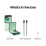 Samsung Galaxy Z Flip6 5G AI Smartphone (Mint, 12GB RAM, 256GB Storage) - Image 8