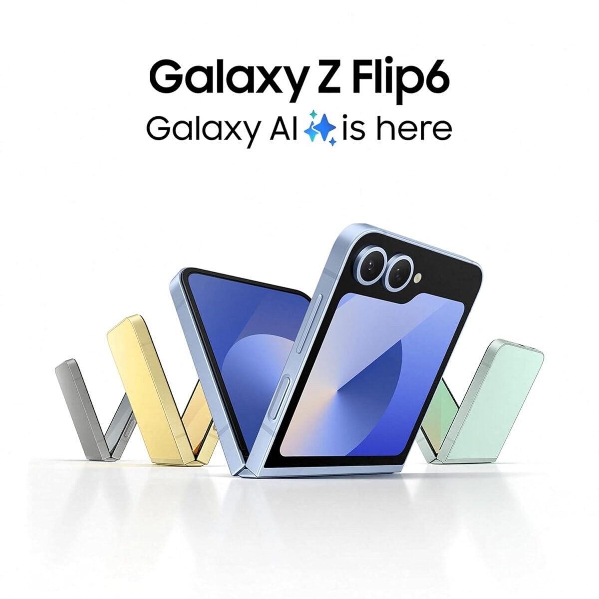 Samsung Galaxy Z Flip6 5G AI Smartphone (Blue, 12GB RAM, 256GB Storage) - Image 6