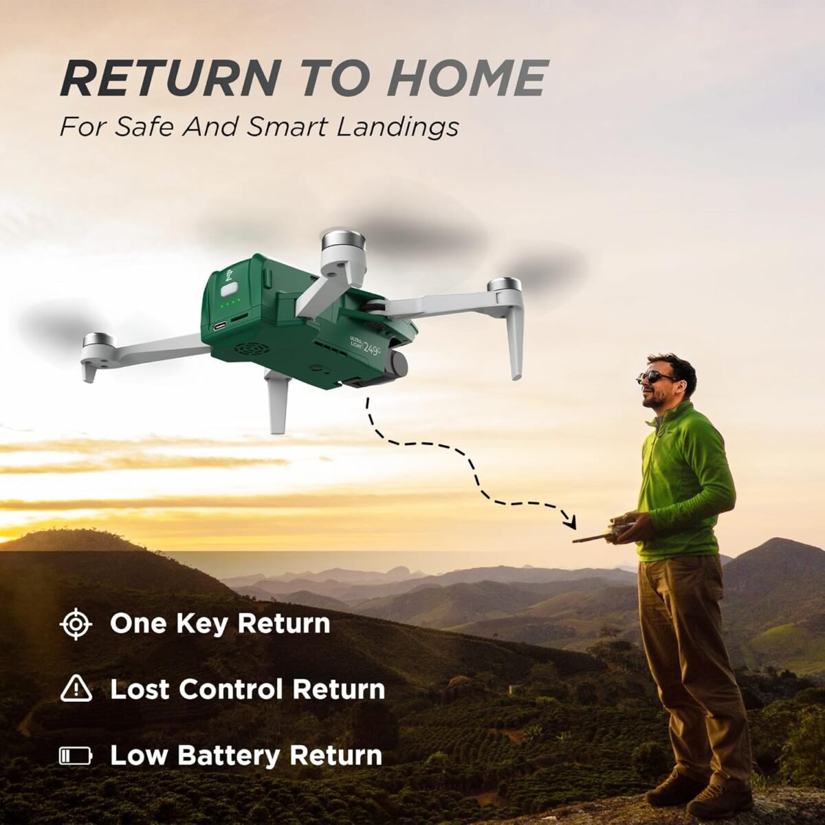 IZI Mini X Nano Fly More 4K Combo Drone - UHD 20MP, 93-min Flight, GPS - Image 6
