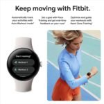 Google Pixel Watch 2 - Polished Silver Aluminum Case/Bay Active Band - Image 8