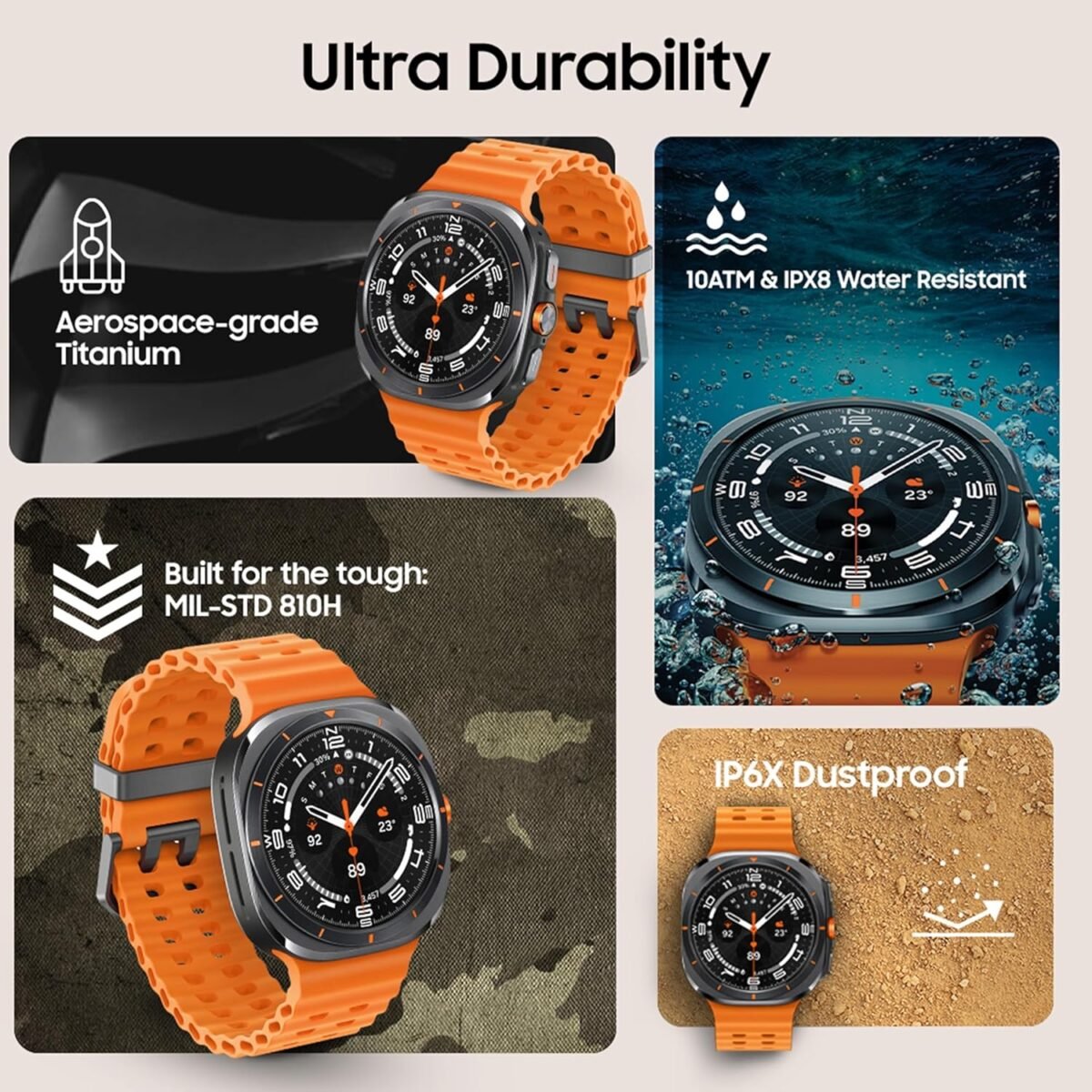 Samsung Galaxy Watch Ultra (47mm, LTE, Gray) - Image 2