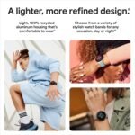Google Pixel Watch 2 - Polished Silver Aluminum Case/Bay Active Band - Image 3