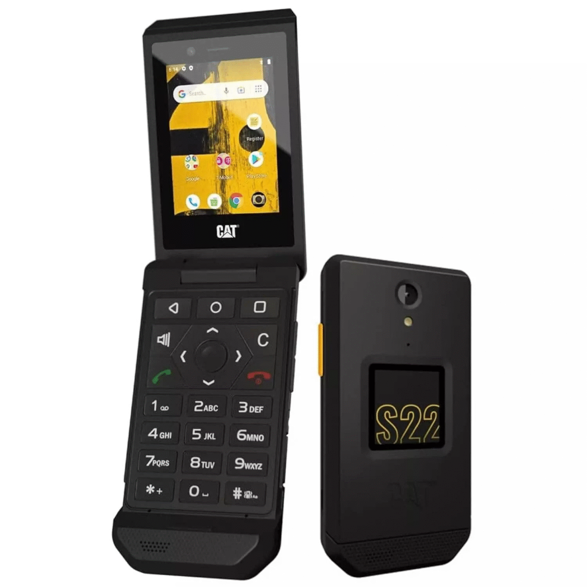 Cat S22 Flip (16GB) 2.8" Touchscreen, Android 11, IP68 Water Resistant, 4G LTE - Image 1