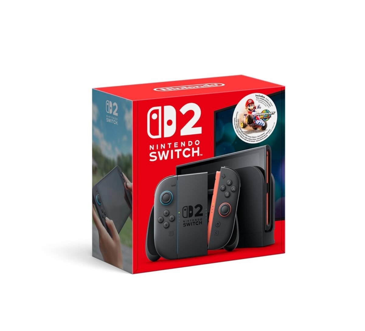 Nintendo Switch 2 + Mario Kart World Bundle - Image 1