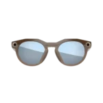 Oakley Meta HSTN Smart Glasses (Prizm Deep Water Polarized Lenses, Brown Smoke Frame)