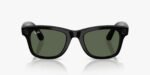 Ray-Ban Meta Wayfarer Smart Glasses (G15 Green Lenses, Shiny Black Frame) - Image 2