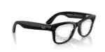 Ray-Ban Meta Wayfarer Smart Glasses (Transitions Graphite Green Lenses, Shiny Black Frame) - Image 3