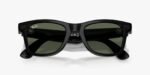 Ray-Ban Meta Wayfarer Smart Glasses (G15 Green Lenses, Shiny Black Frame)