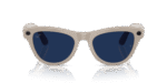 Ray-Ban Meta Skyler Smart Glasses (Transitions Sapphire Lenses, Shiny Chalky Grey Frame) - Image 3
