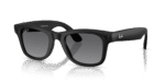 Ray-Ban Meta Wayfarer Large Smart Glasses (Polar Gradient Graphite Lenses, Matte Black Frame) - Image 4
