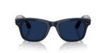 Ray-Ban Meta Wayfarer Smart Glasses (Transitions Sapphire Lenses, Shiny Cosmic Blue Frame) - Image 5