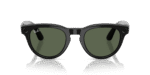 Ray-Ban Meta Headliner Smart Glasses (G15 Green Lenses, Shiny Black Frame) - Image 5
