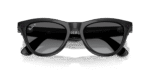 Ray-Ban Meta Skyler Smart Glasses (Polar Gradient Graphite Lenses, Shiny Black Frame)