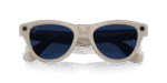 Ray-Ban Meta Skyler Smart Glasses (Transitions Sapphire Lenses, Shiny Chalky Grey Frame)