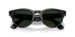 Ray-Ban Meta Headliner Smart Glasses (Transitions Graphite Green Lenses, Shiny Black Frame)