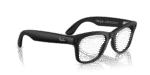 Ray-Ban Meta Wayfarer Smart Glasses (Clear Lenses, Matte Black Frame) - Image 7