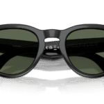 Ray-Ban Meta Headliner Smart Glasses (G15 Green Lenses, Shiny Black Frame)