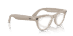 Ray-Ban Meta Skyler Smart Glasses (Transitions Sapphire Lenses, Shiny Chalky Grey Frame) - Image 8