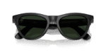Ray-Ban Meta Skyler Smart Glasses (Transitions Graphite Green Lenses, Shiny Black Frame)