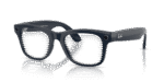 Ray-Ban Meta Wayfarer Large Smart Glasses (Transitions Sapphire Lenses, Shiny Cosmic Blue Frame) - Image 10